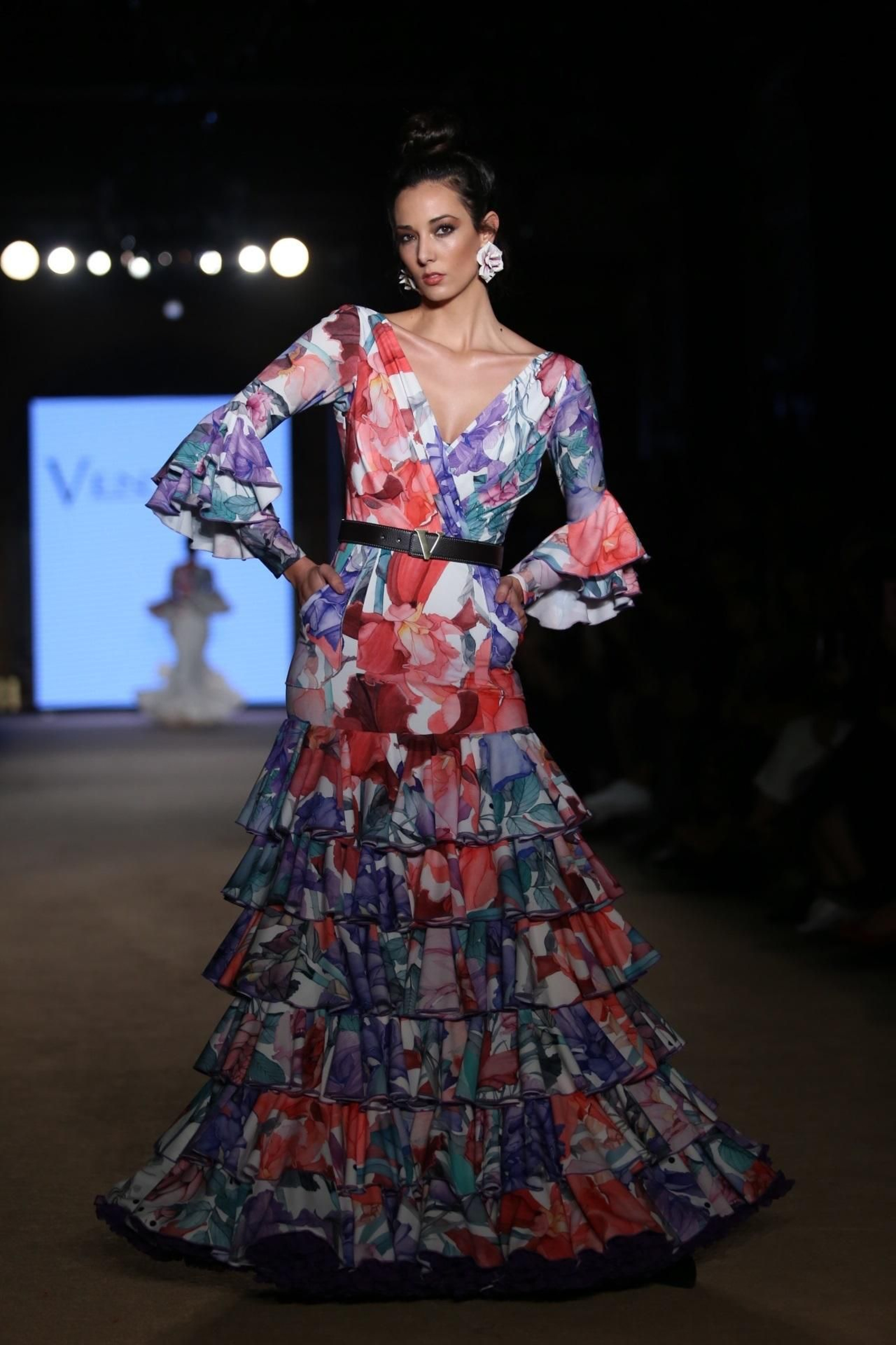 Los trajes de flamenca de flores que han conquistado 2019