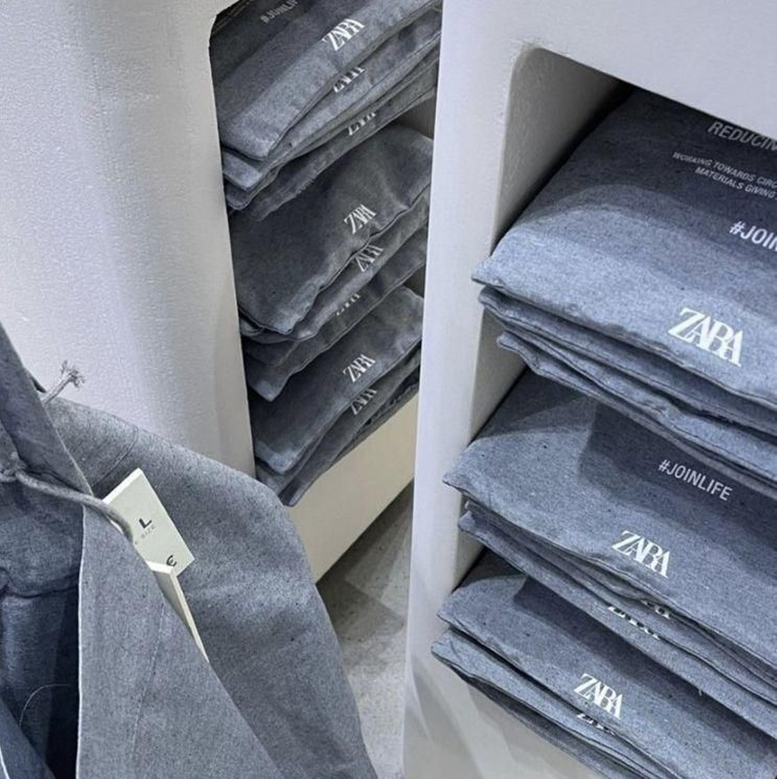 Bolsa reutilizable y sostenible Zara