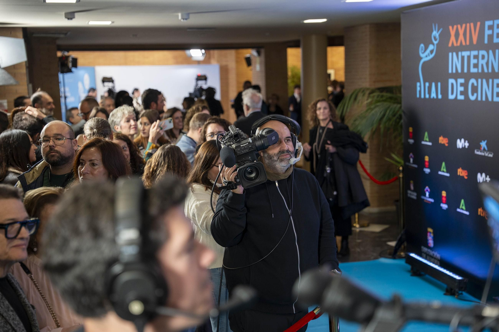 Las imágenes del fotocall en la gala de cierre de FICAL