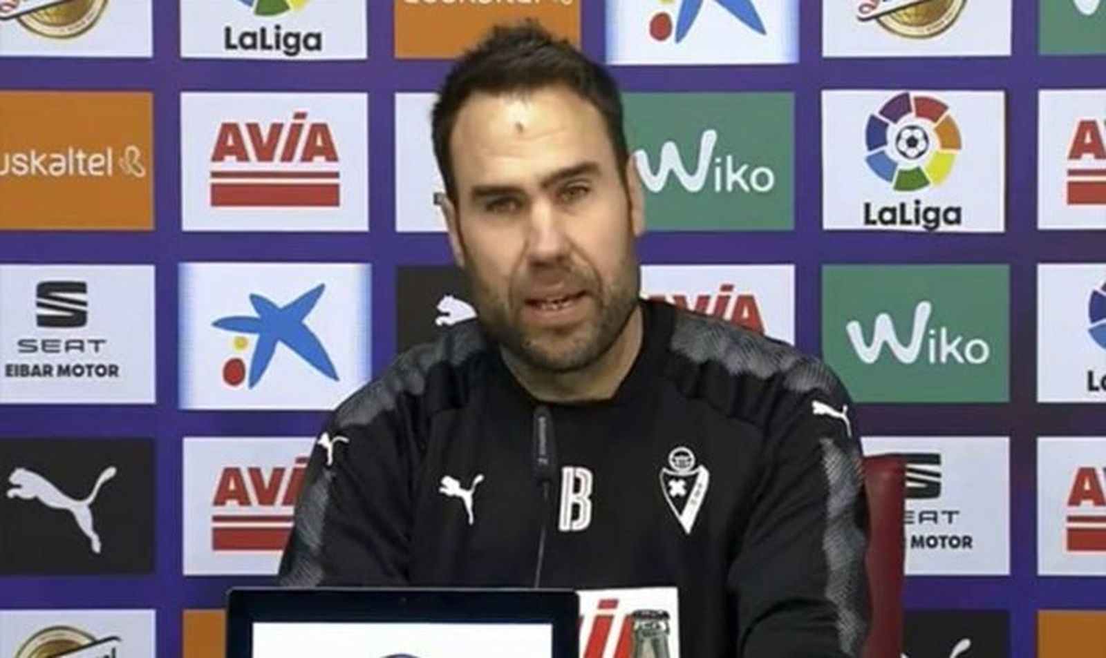 El español Iñaki Bea en su etapa en el Eibar