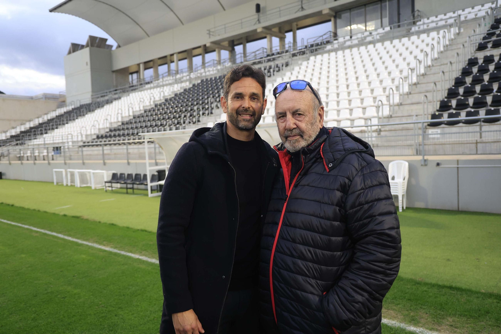 Las fotos del homenaje al ex jugador de la Balona Edu Mena en La Línea