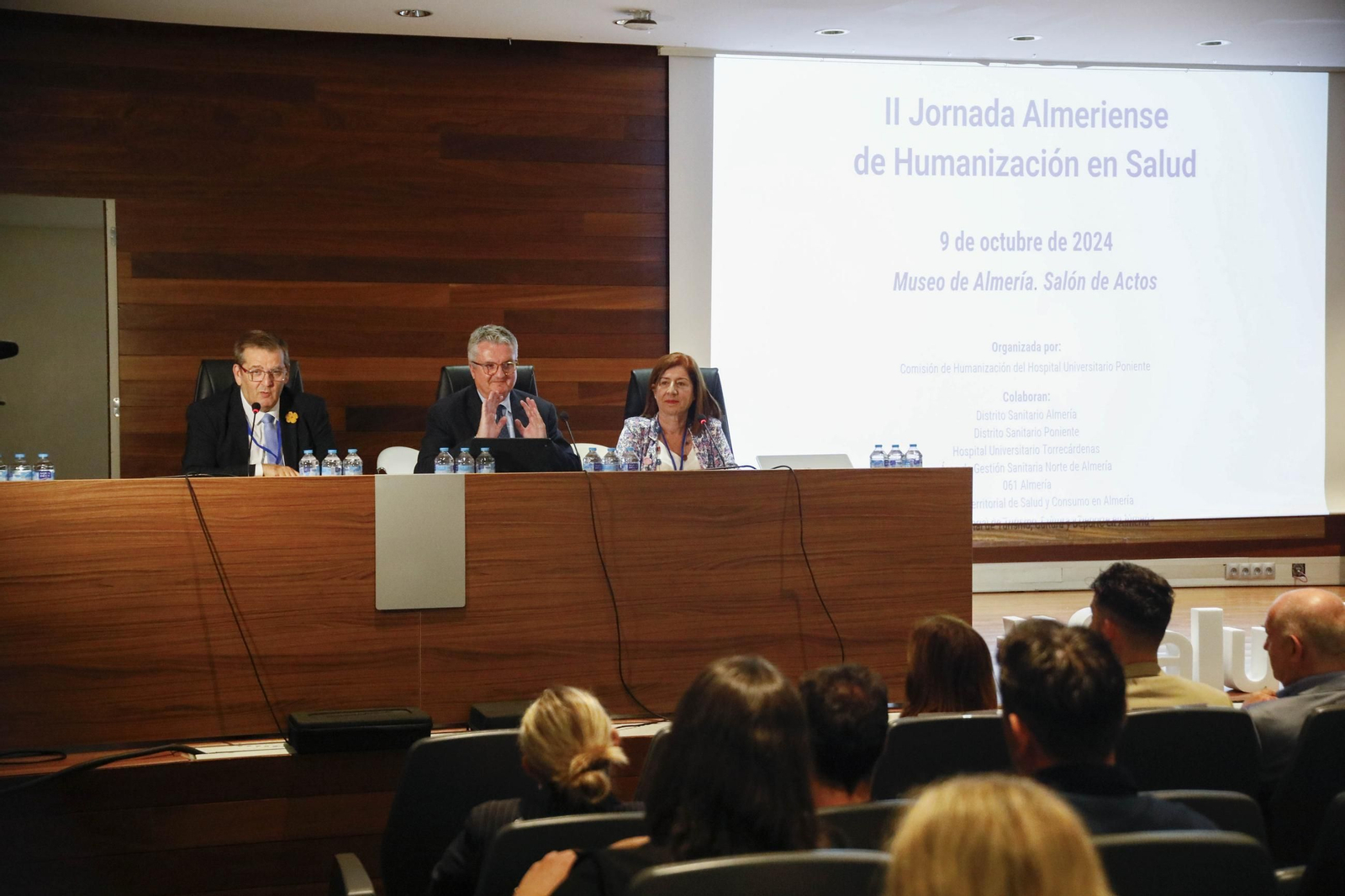 La imágenes de las II Jornadas Almerienses de Humanización en Salud