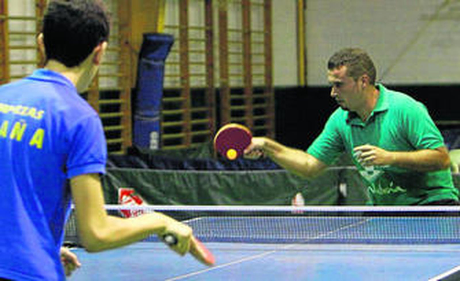 Lance de uno de los partidos disputados en casa.