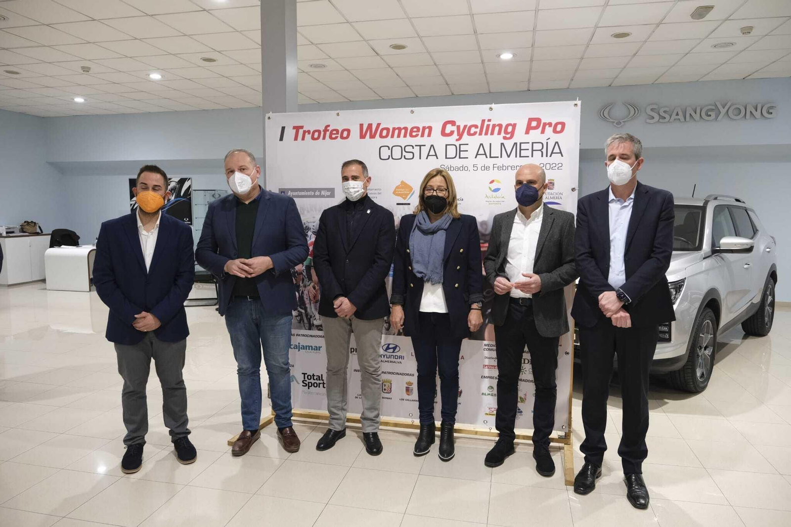 La prueba se presentaba esta tarde en el concesionario Hyundai Almerialva