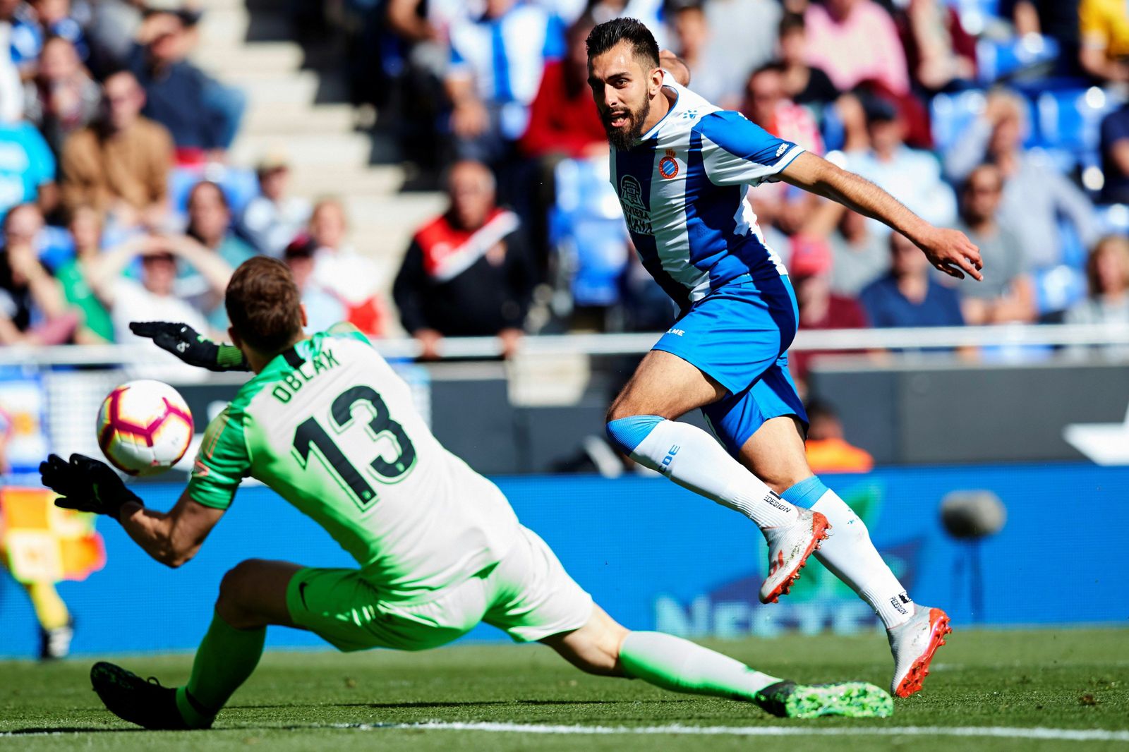 El Espanyol-Atlético, en imágenes