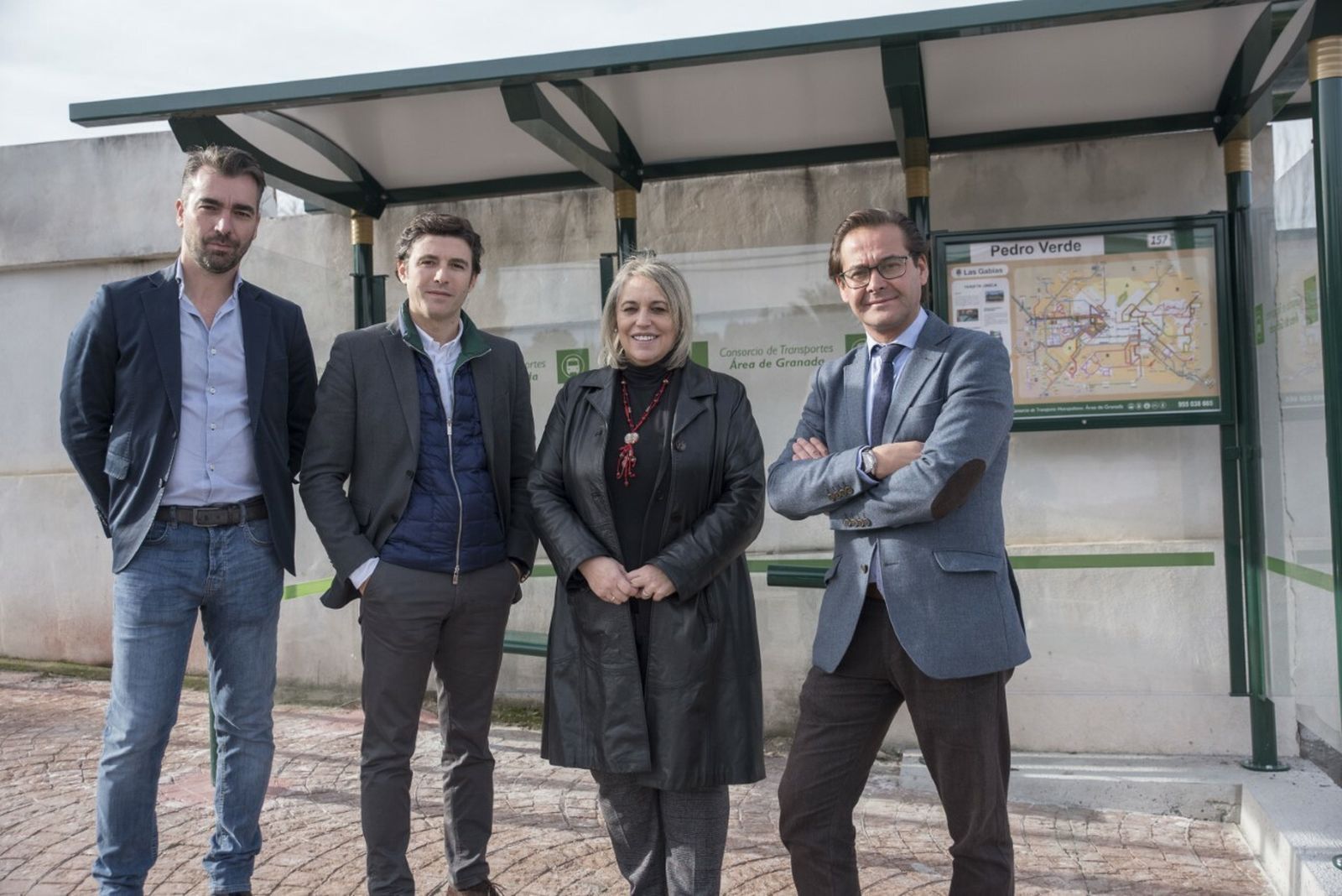 200.000 euros para marquesinas en los buses metropolitanos de Granada