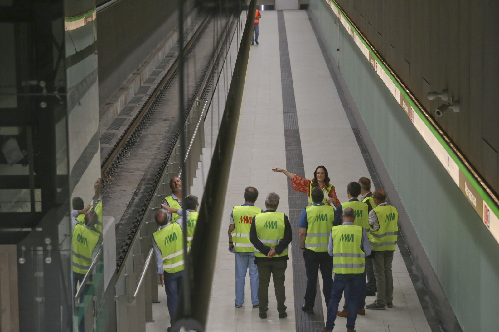 El Metro al Centro de Málaga: fotos de las estaciones Atarazanas y Guadalmedina El Metro al Centro de Málaga: fotos de las estaciones Atarazanas y Guadalmedina