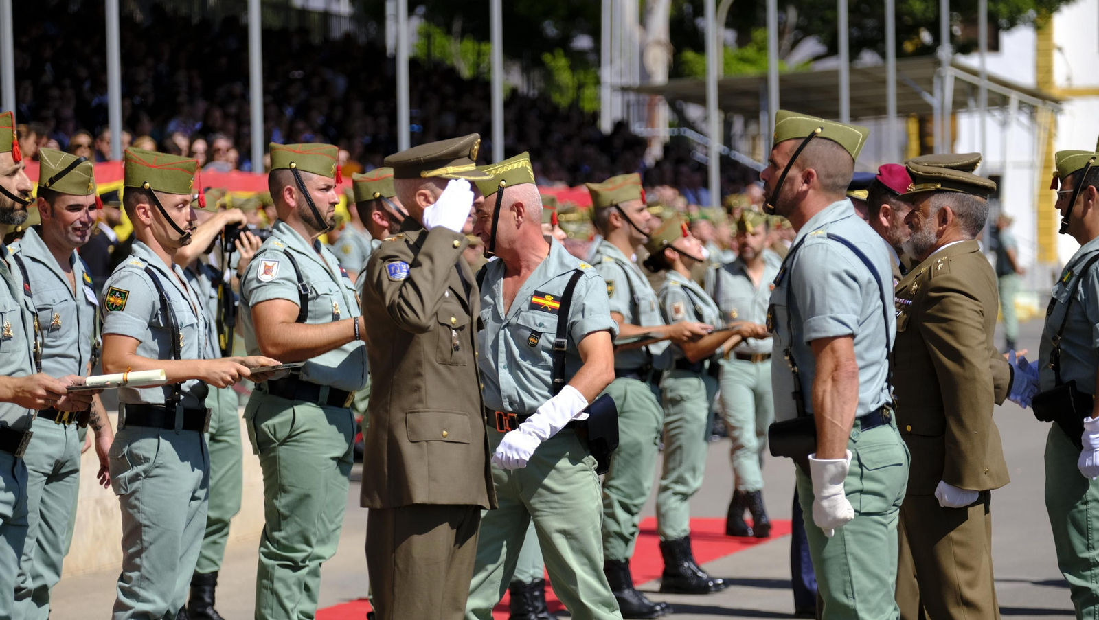 Jornada de puertas abiertas de La Legión Española en Viator