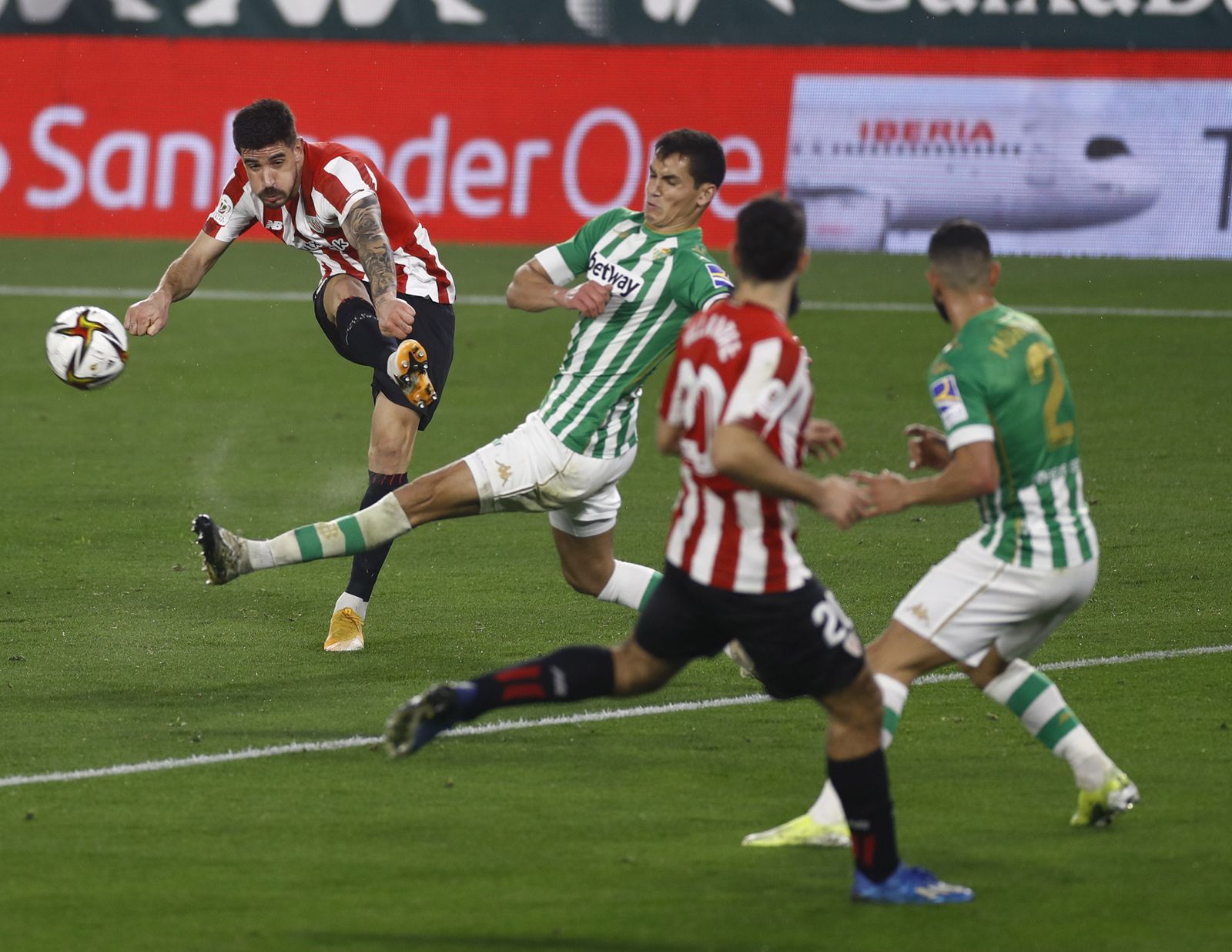 El Betis-Bilbao de Copa del Rey, en imágenes