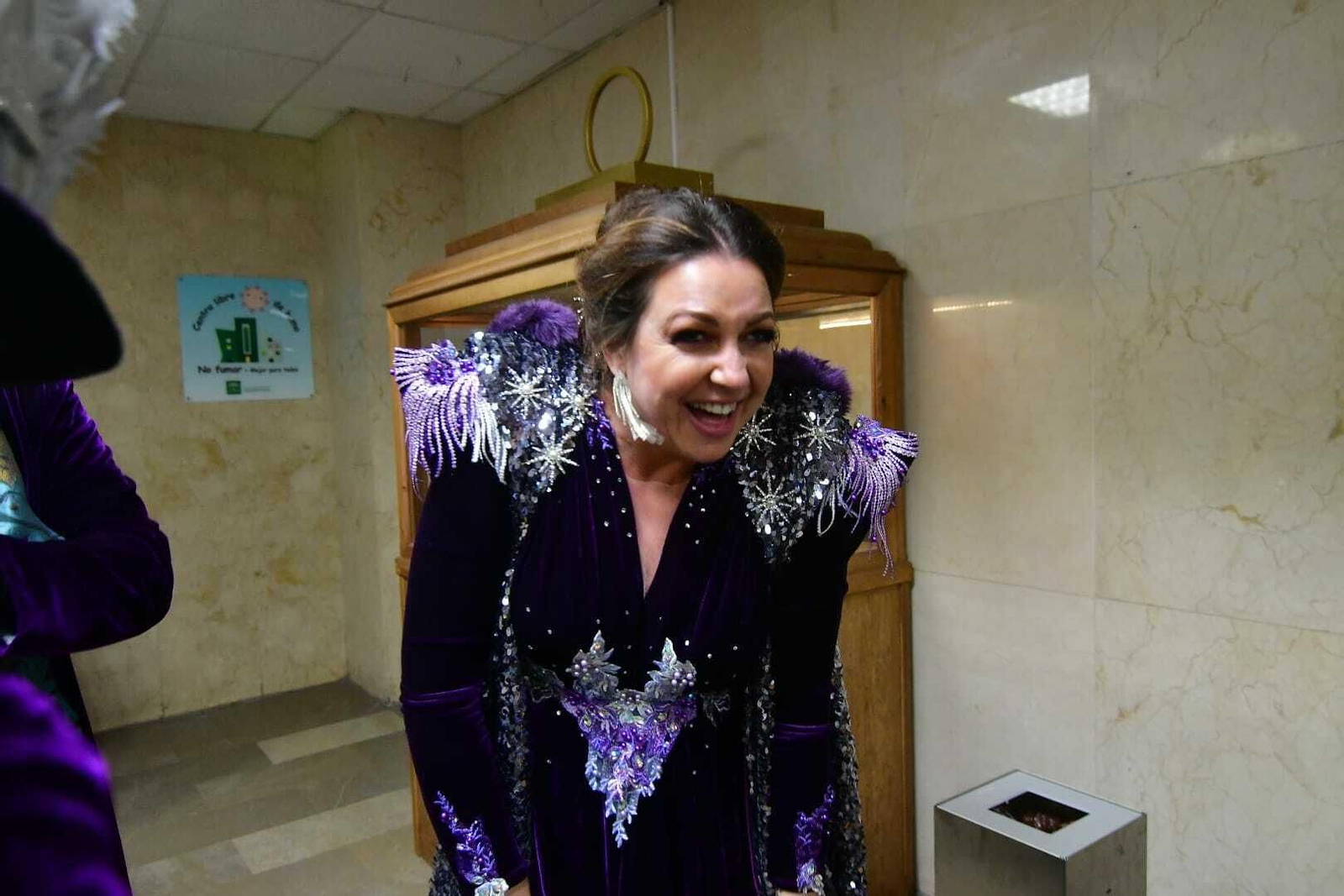 Los Reyes Magos de Cádiz visitan el hospital Puerta del Mar