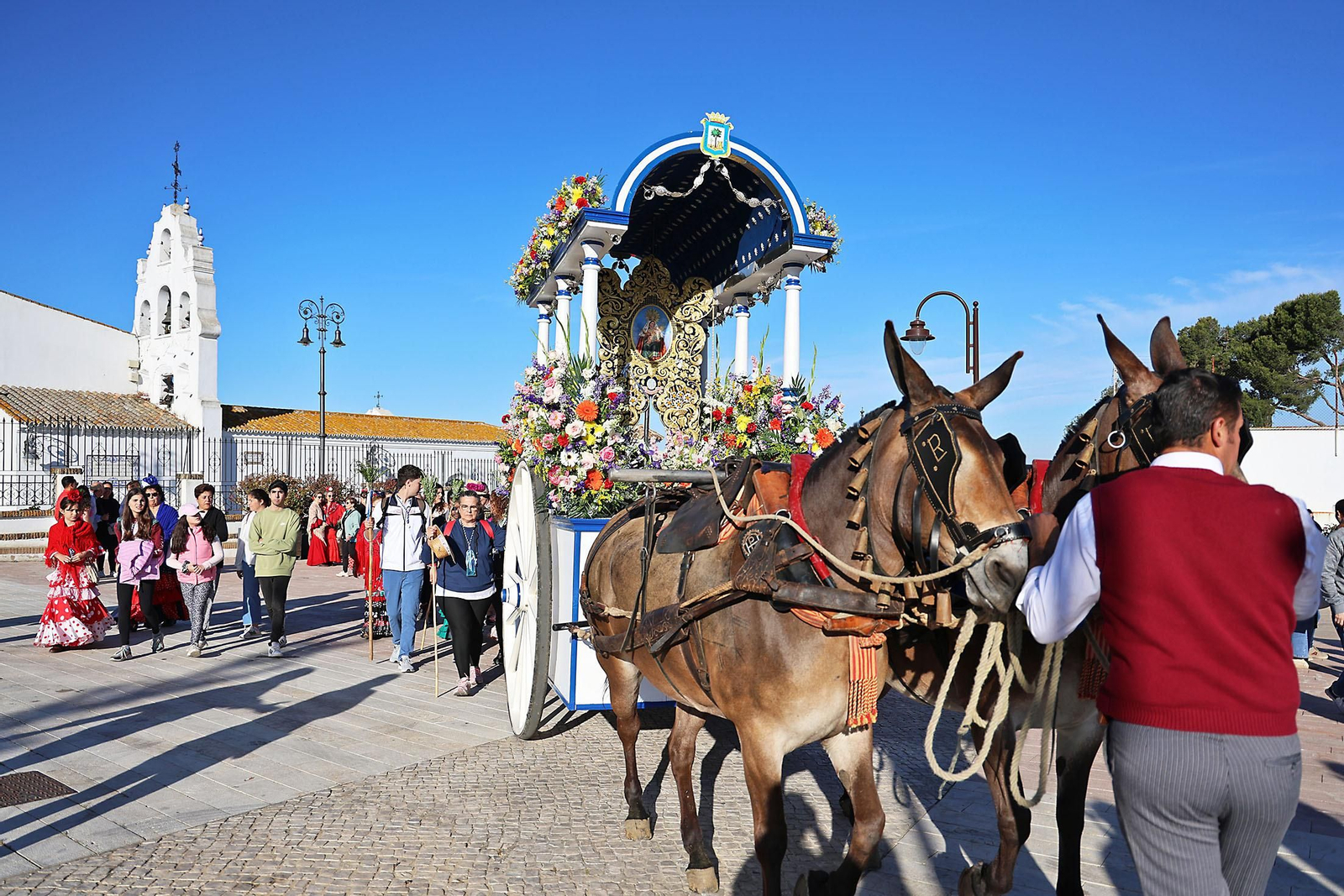 Imágenes de la salida de la Hermandad Ntra Sra de la Peña de Huelva