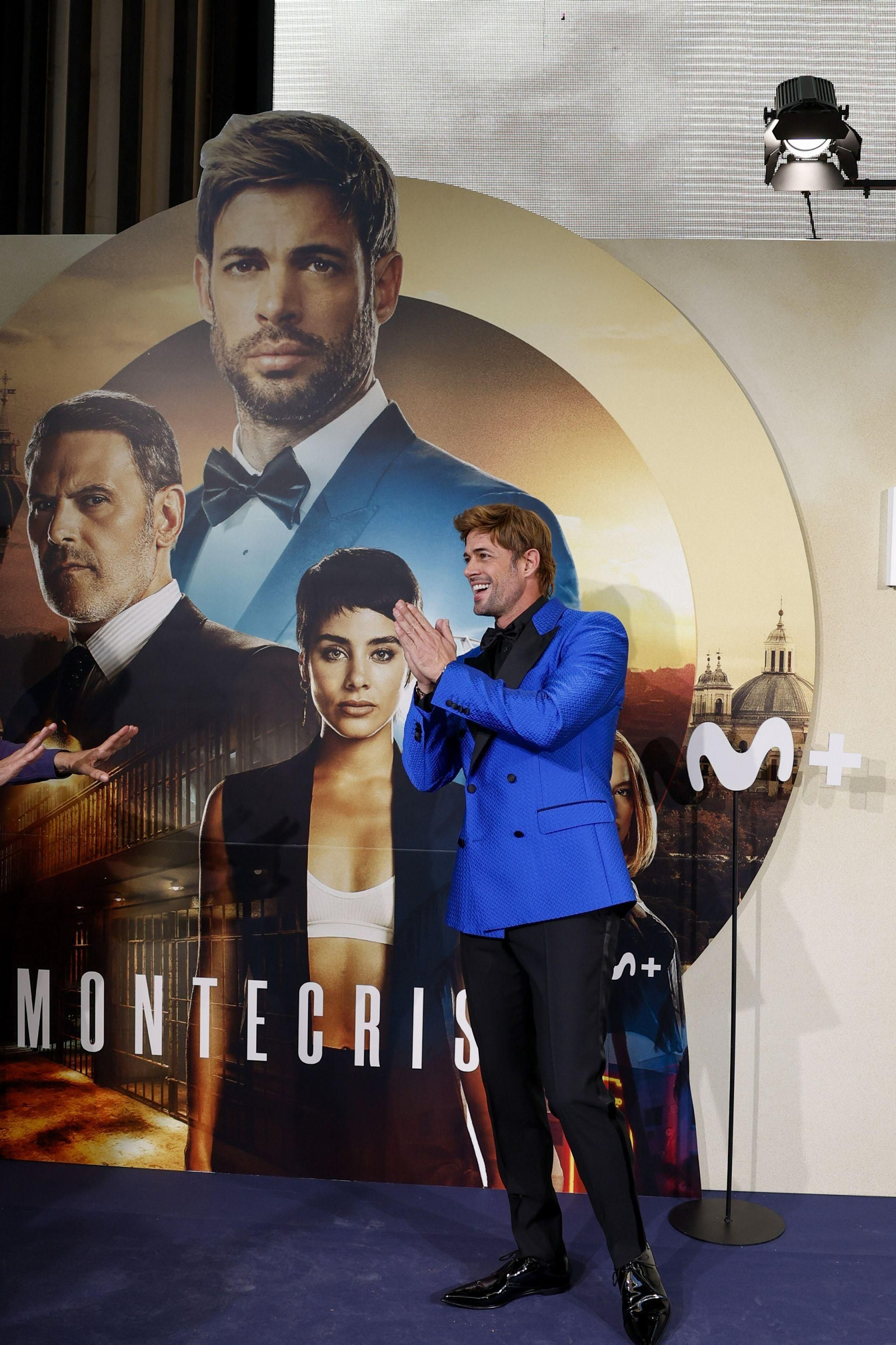 William Levy presenta  su nueva serie, 'Montecristo'