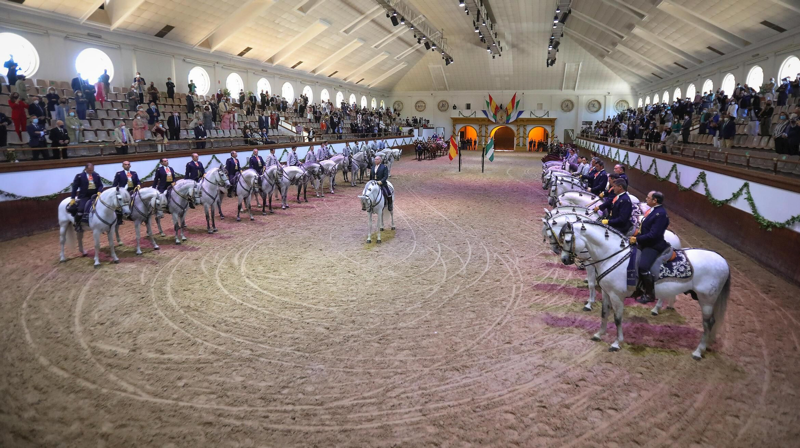 Así fue el homenaje a Álvaro Domecq en la Real Escuela Andaluza del Arte Ecuestre en Jerez