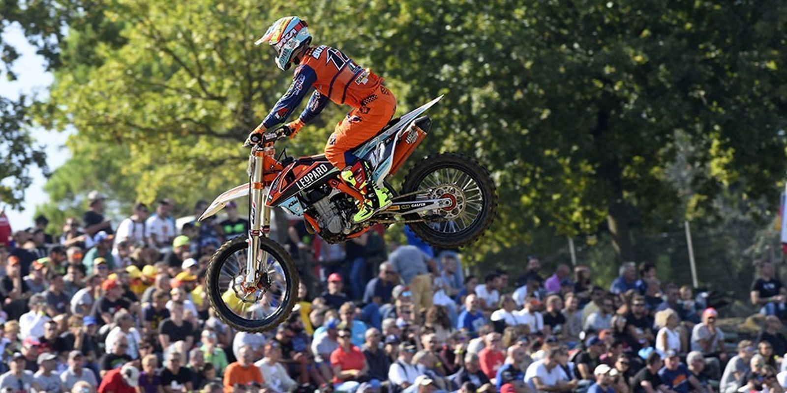 José Antonio Butrón, con su KTM en la última prueba del recién acabado Mundial.