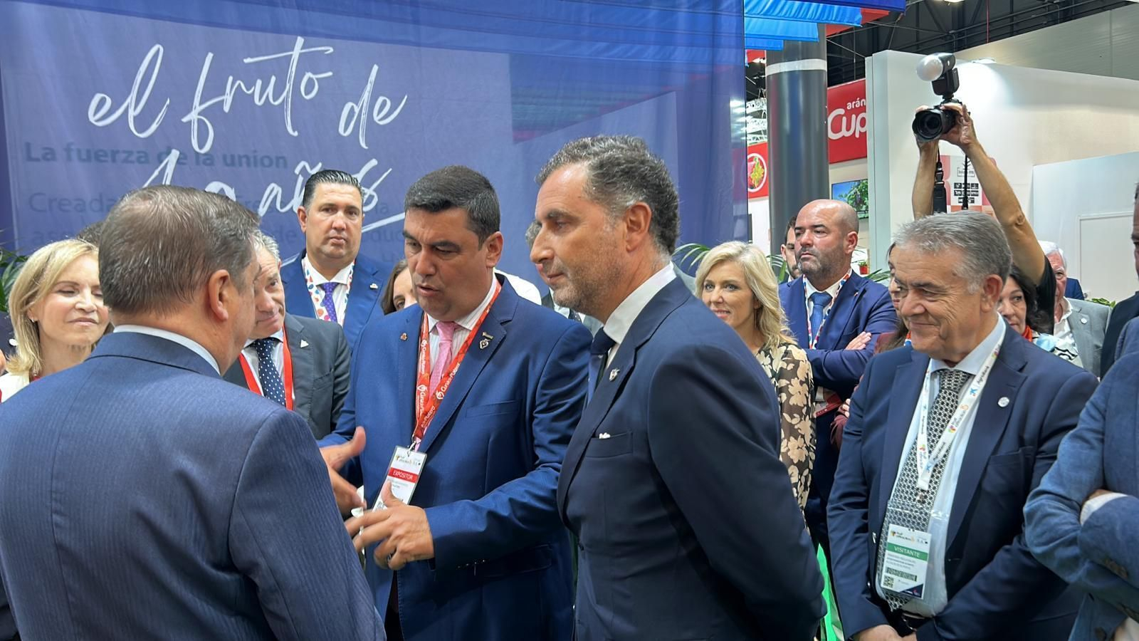 La presencia de Huelva en el primer día de Fruit Atracttion, en imágenes