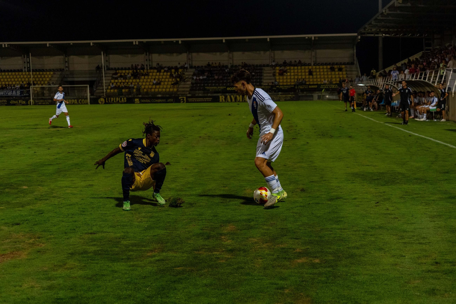 Imágenes del partido AD Merida - Recreativo de Huelva del Trofeo de la Bella