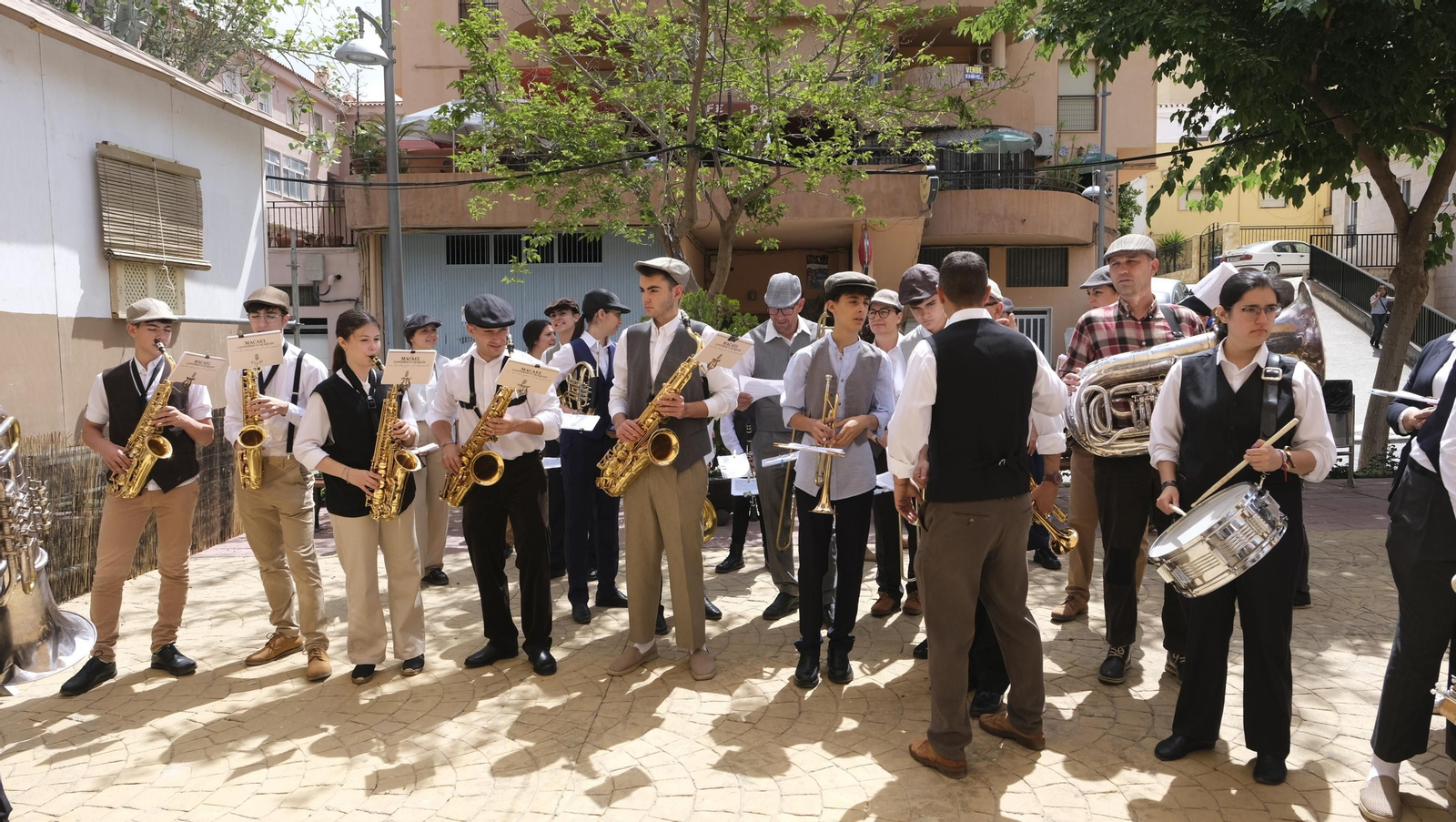 Imágenes de la recreación histórica Canteros y Caciques, en Macael