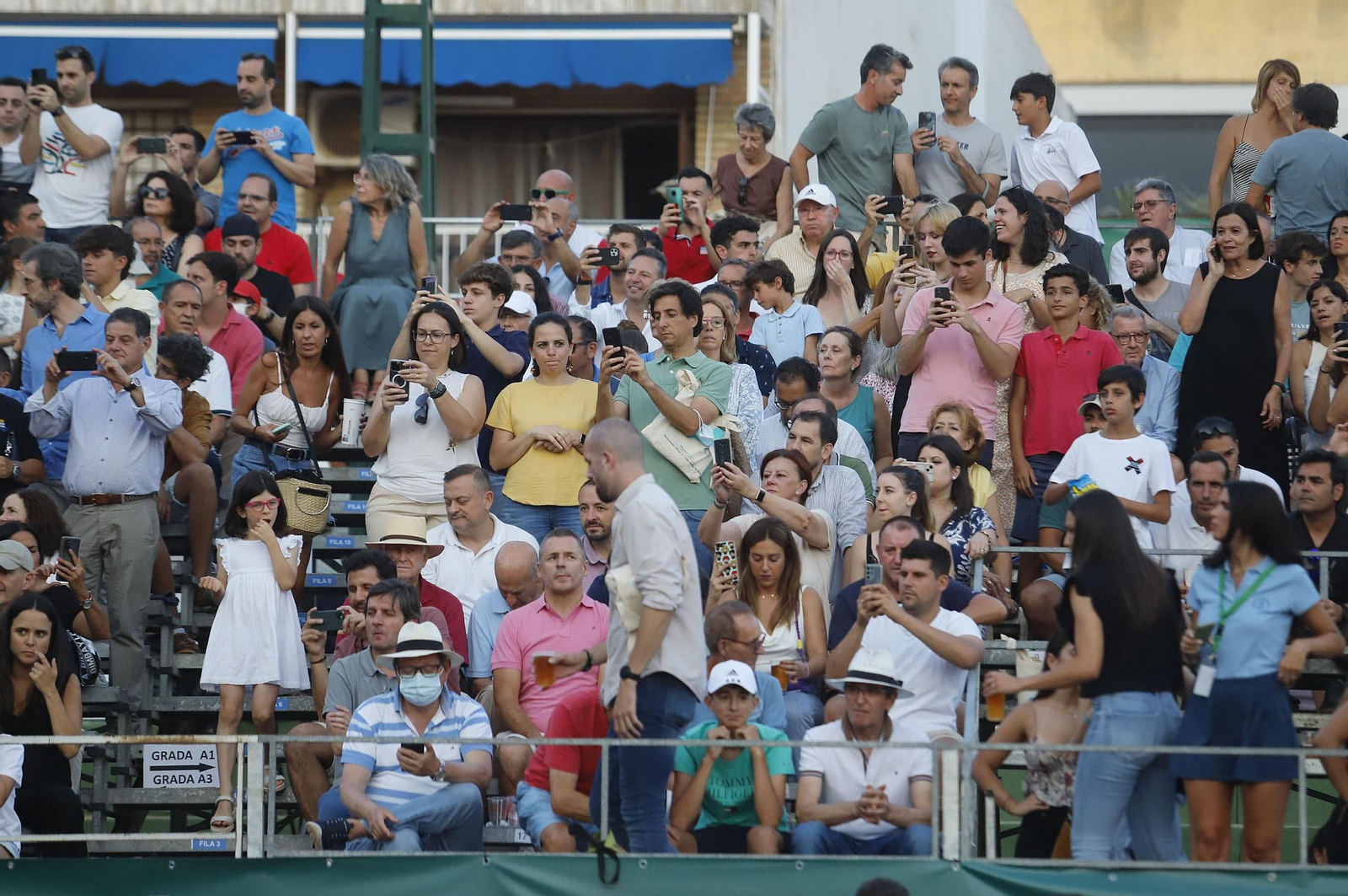 Copa del Rey de Tenis. Imágenes del gran ambiente en las semifinales