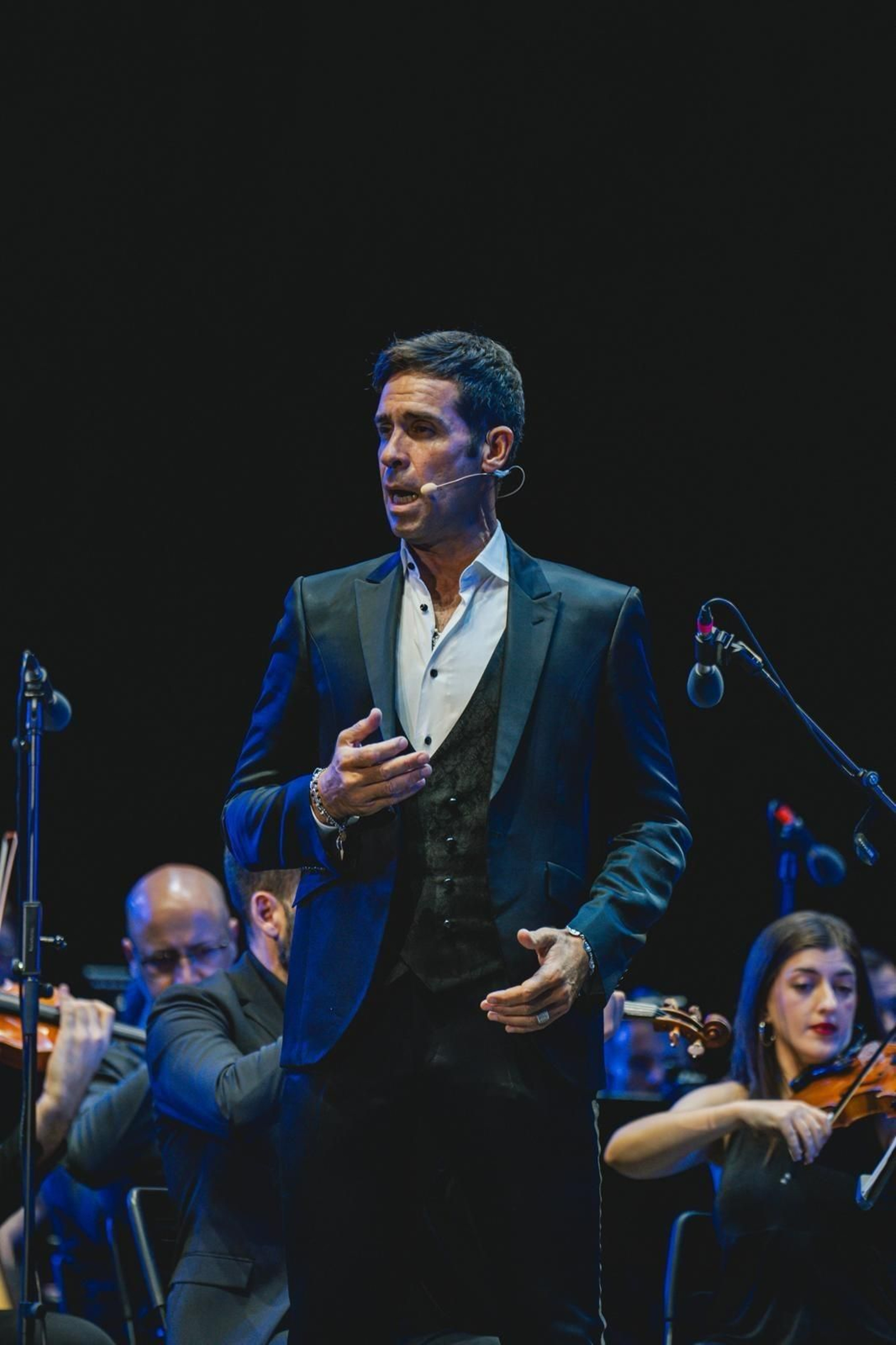 Ismael Jordi, durante su intervención en Starlite Occident de Marbella