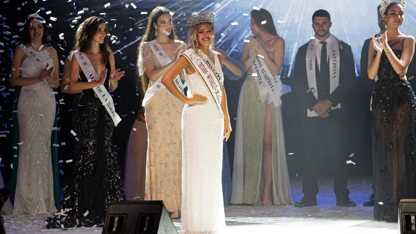 Angélica Fernández coronada como Miss Mundo Málaga