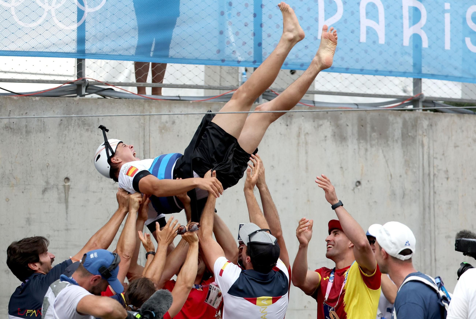 Las fotos de los medallistas españoles en el 'Súper Jueves' en París