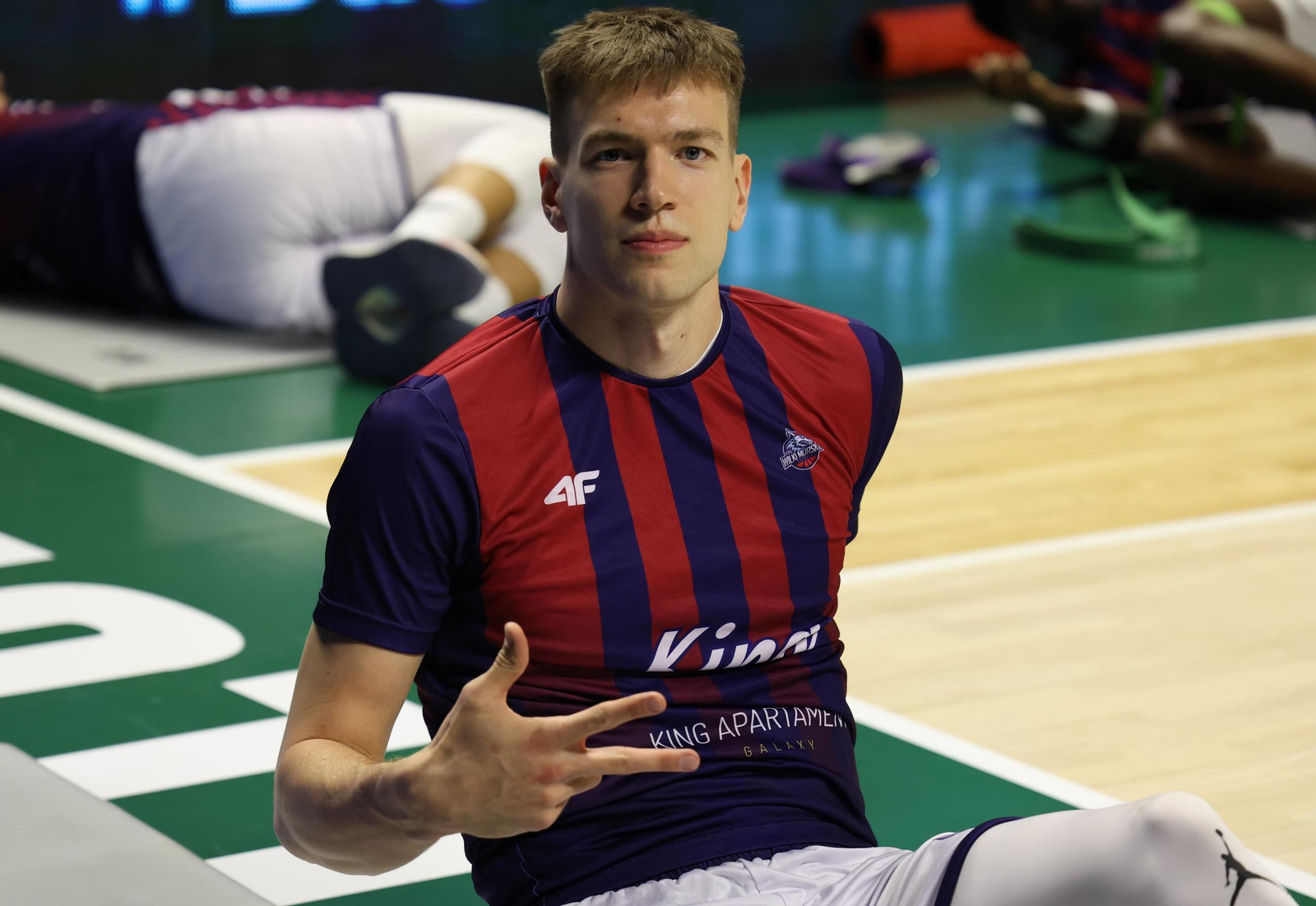 Szymon Wojcik, ayer.