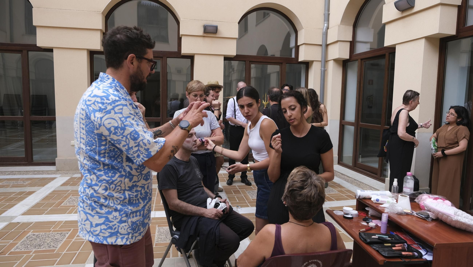 Pruebas de vestuario y maquillaje de la ópera del Festival de Vélez Blanco, en imágenes
