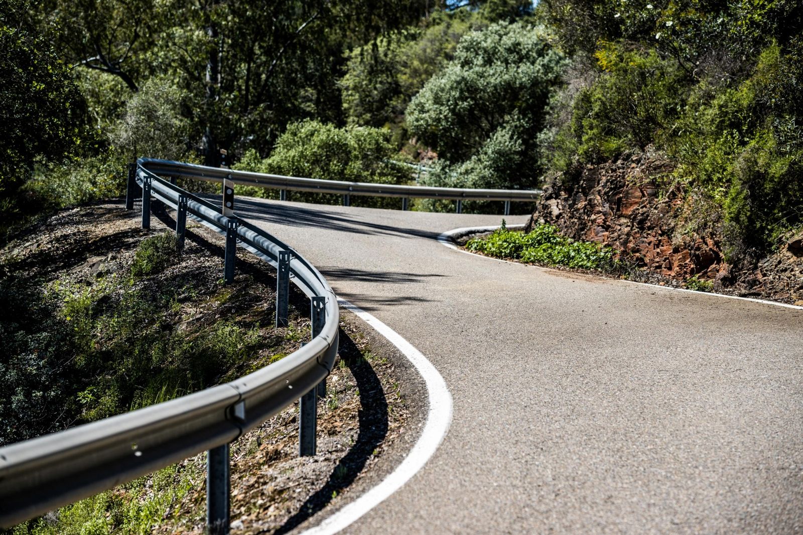 Uno de los tramos, del Sierra Morena.