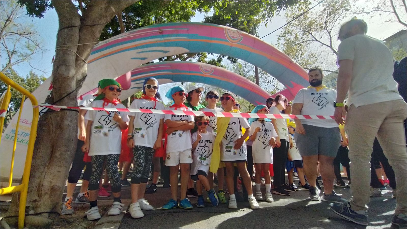 Las imágenes de la Carrera de la Felicidad en San Fernando