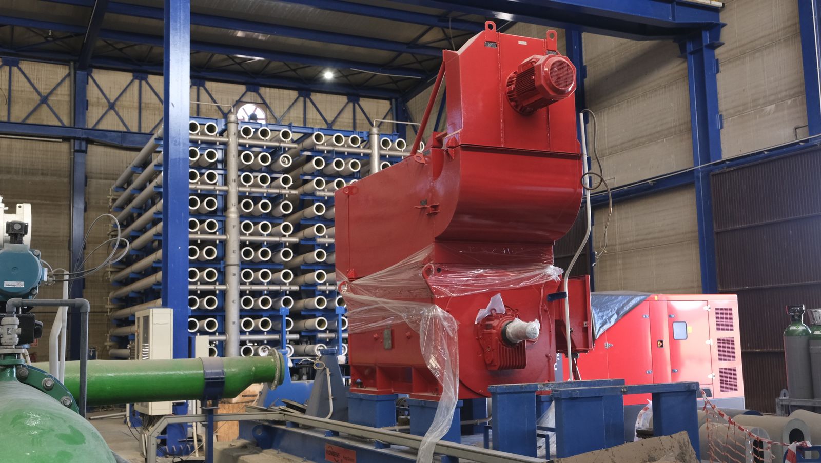 Visita a la desaladora Mar de Alborán.