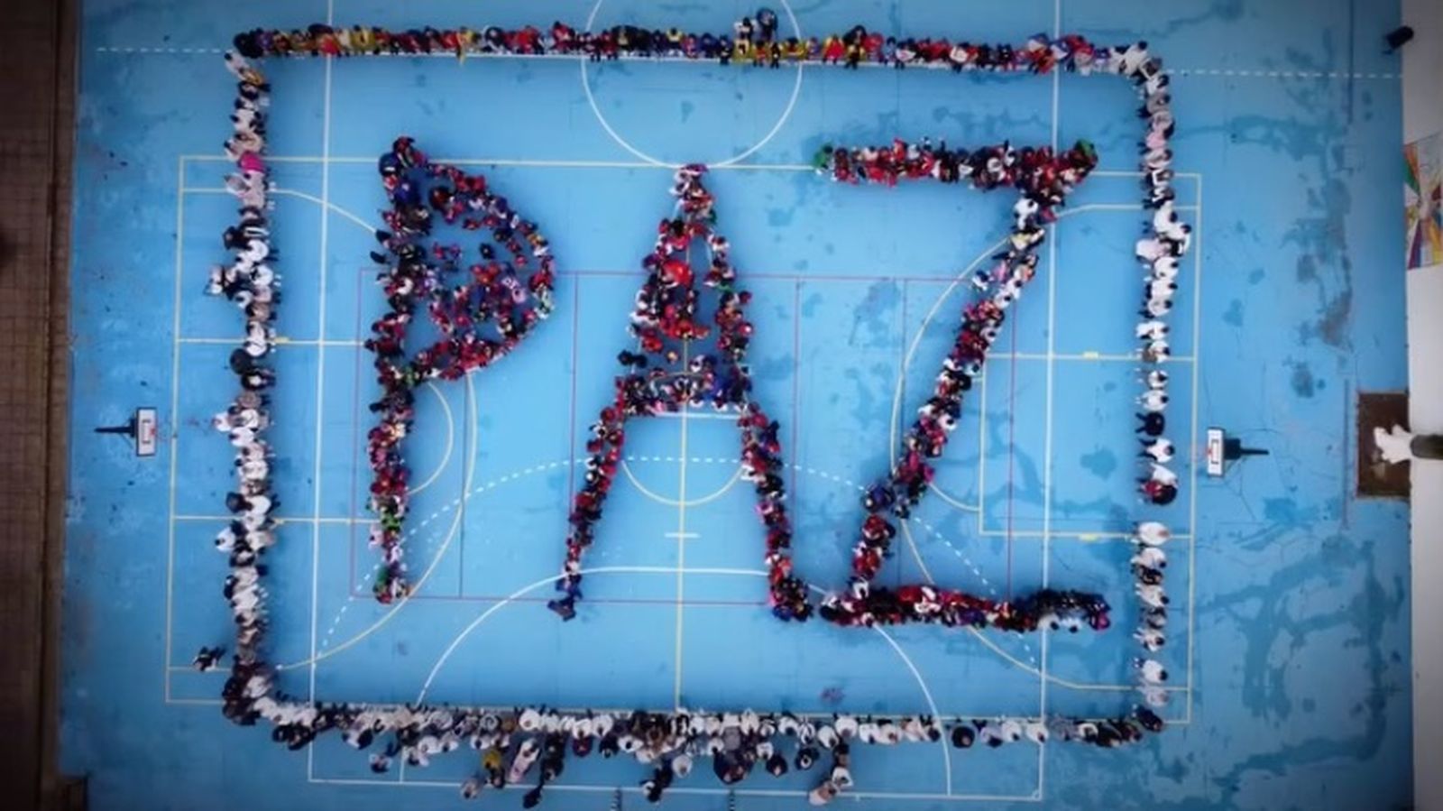 Día de la Paz en el CEIP Manuel de Falla, de Brenes