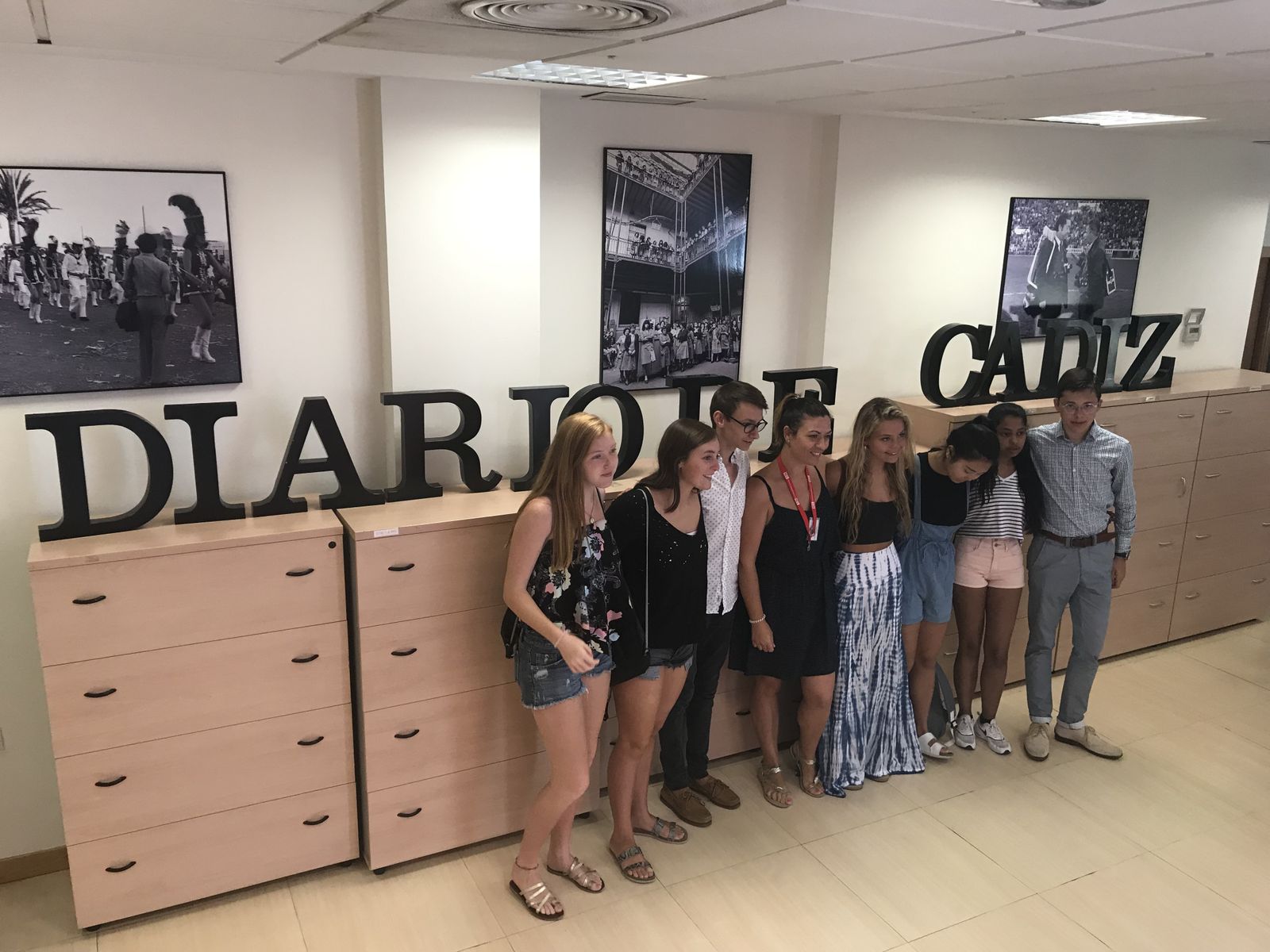 Visita de Erasmus Mundolengua. 31-07-2019