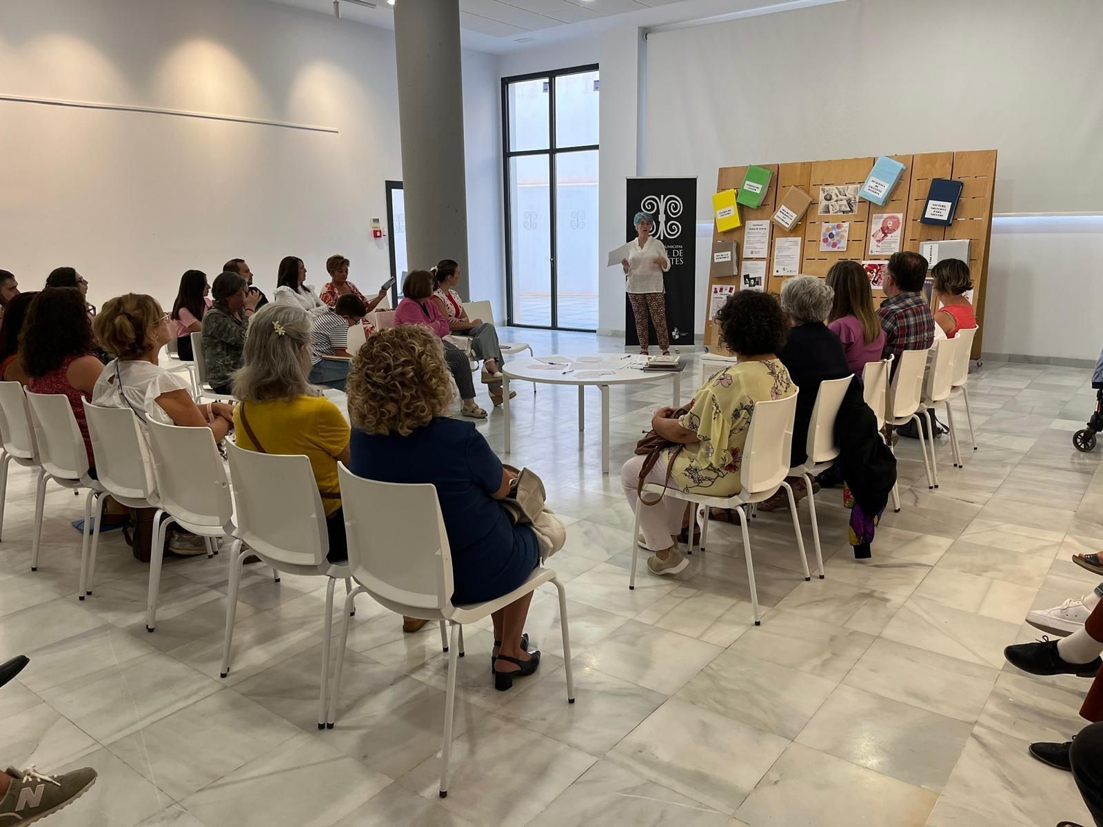 Presentación de la nueva temporada de la bilbioteca Miguel de Cervantes.