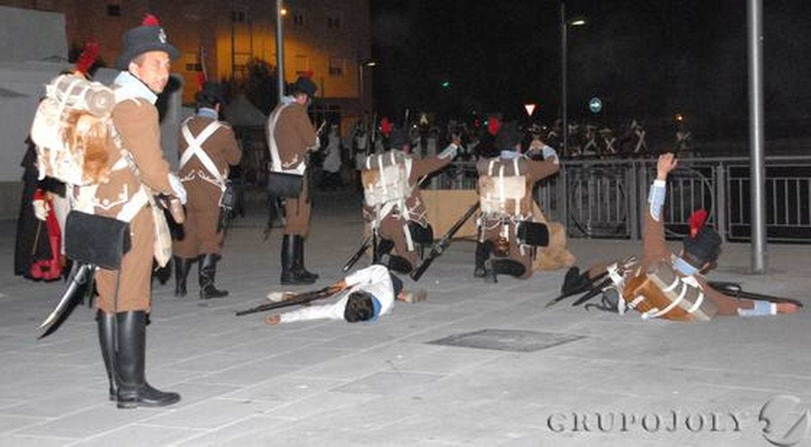 Recreación de la batalla del Portazgo.

Foto: Rioja