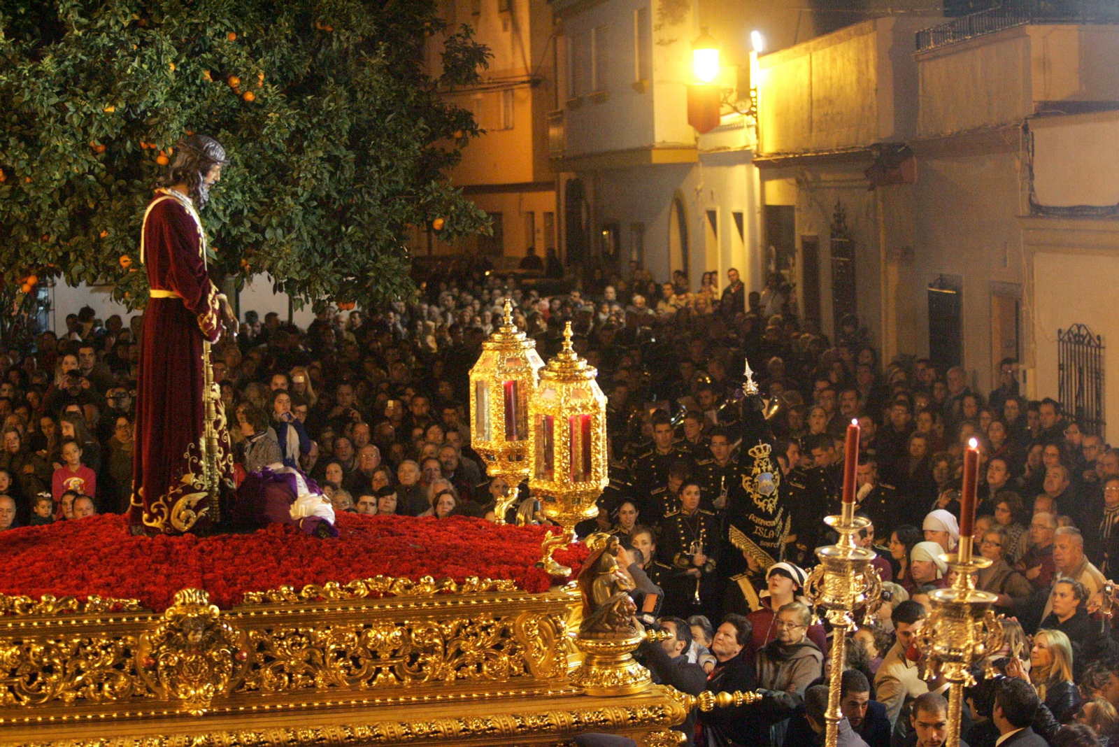 Medinaceli sale a la plazoleta de San Isidro en una imagen de archuvo.
