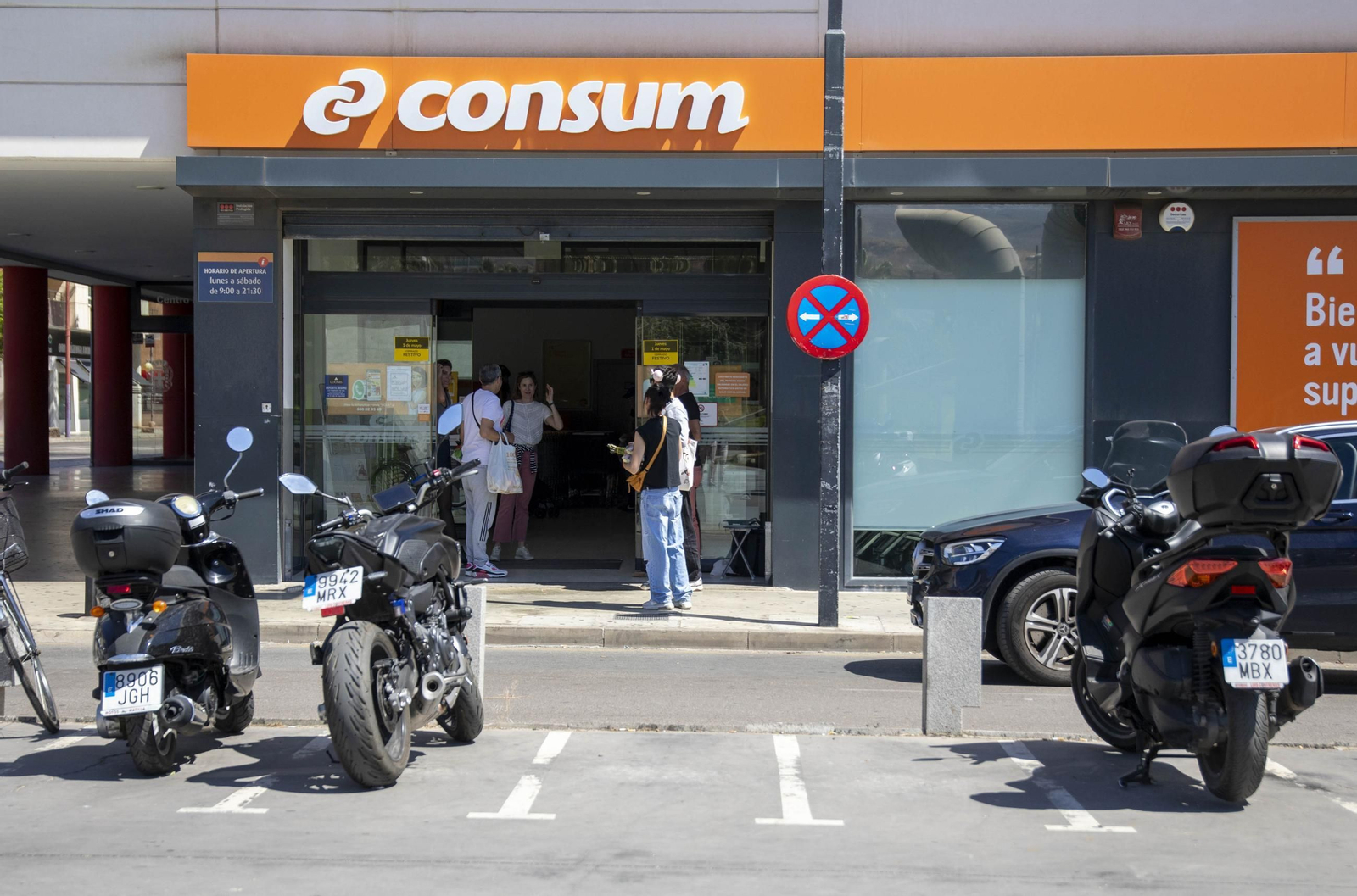 Las imágenes del apagón en Almería