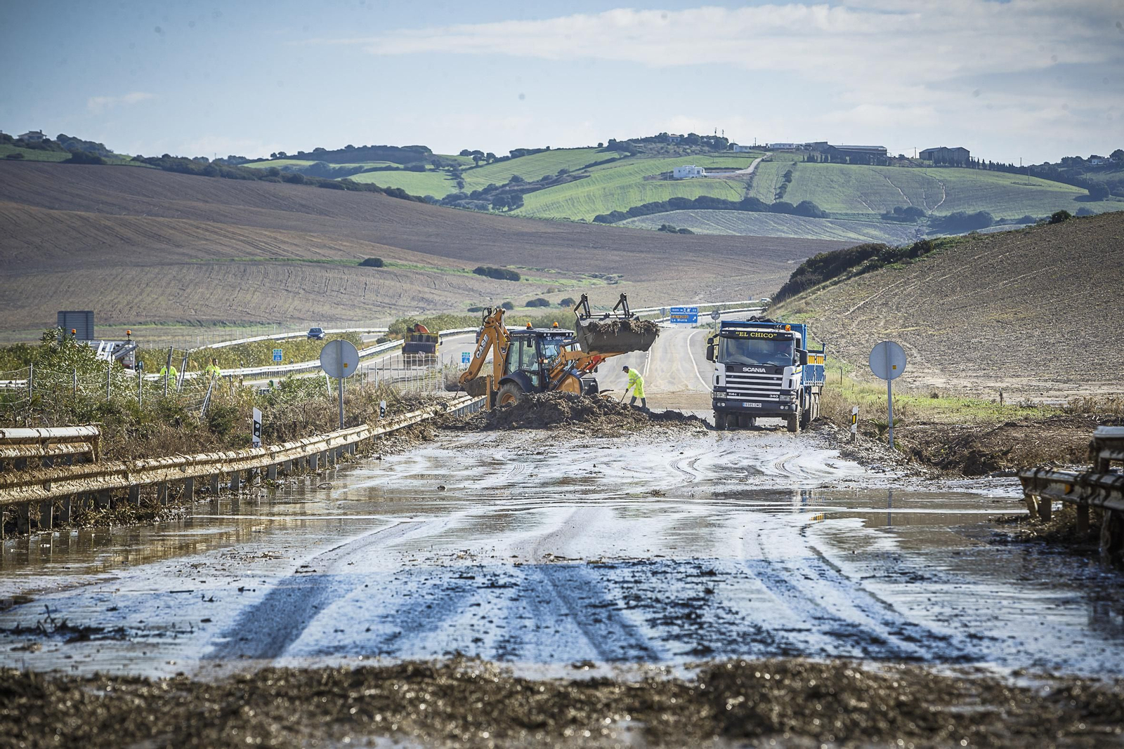 Consecuencias del temporal en Cádiz