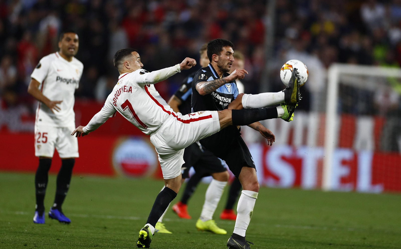 El Sevilla FC-Lazio, en imágenes
