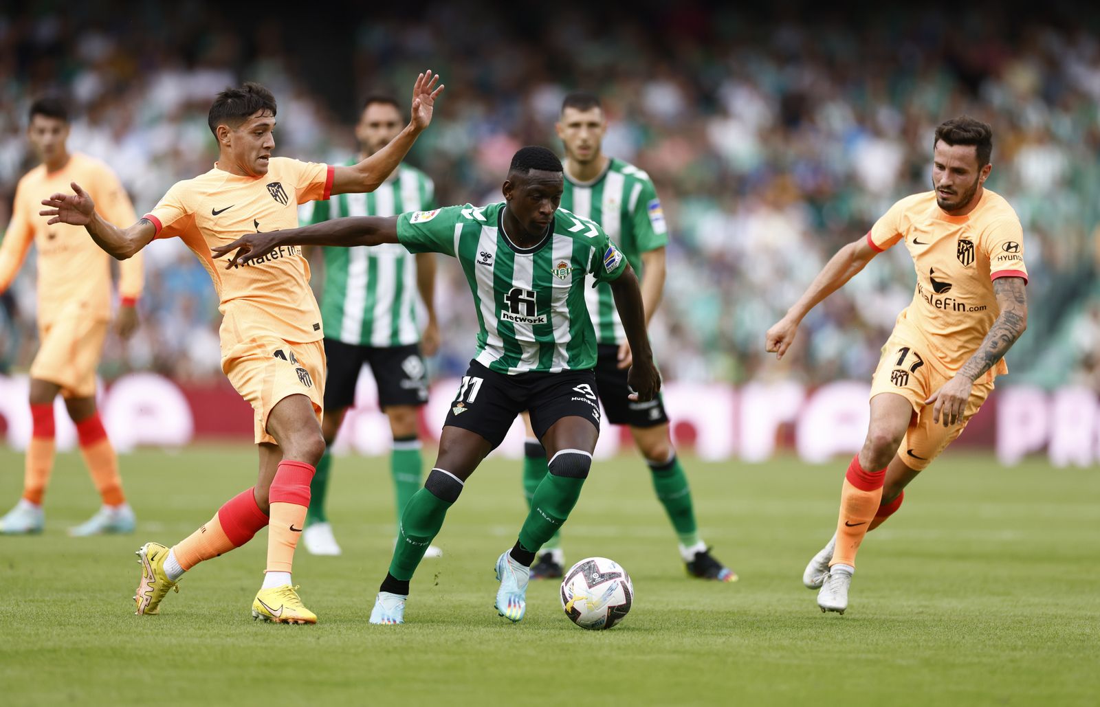 Las imágenes del Betis-Atlético de Madrid