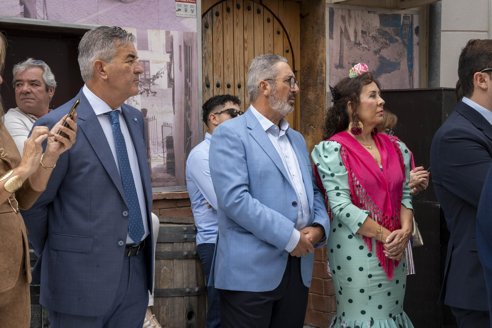 Las imágenes de la misa y procesión en Macael por las fiestas en honor a Nuestra Señora del Rosario