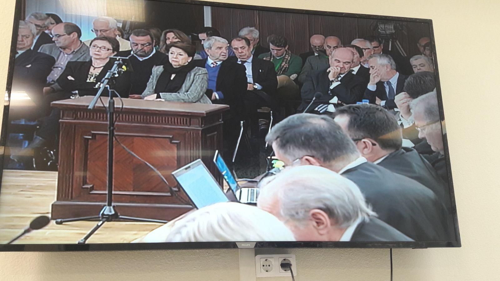 Captura de la sala del juicio.