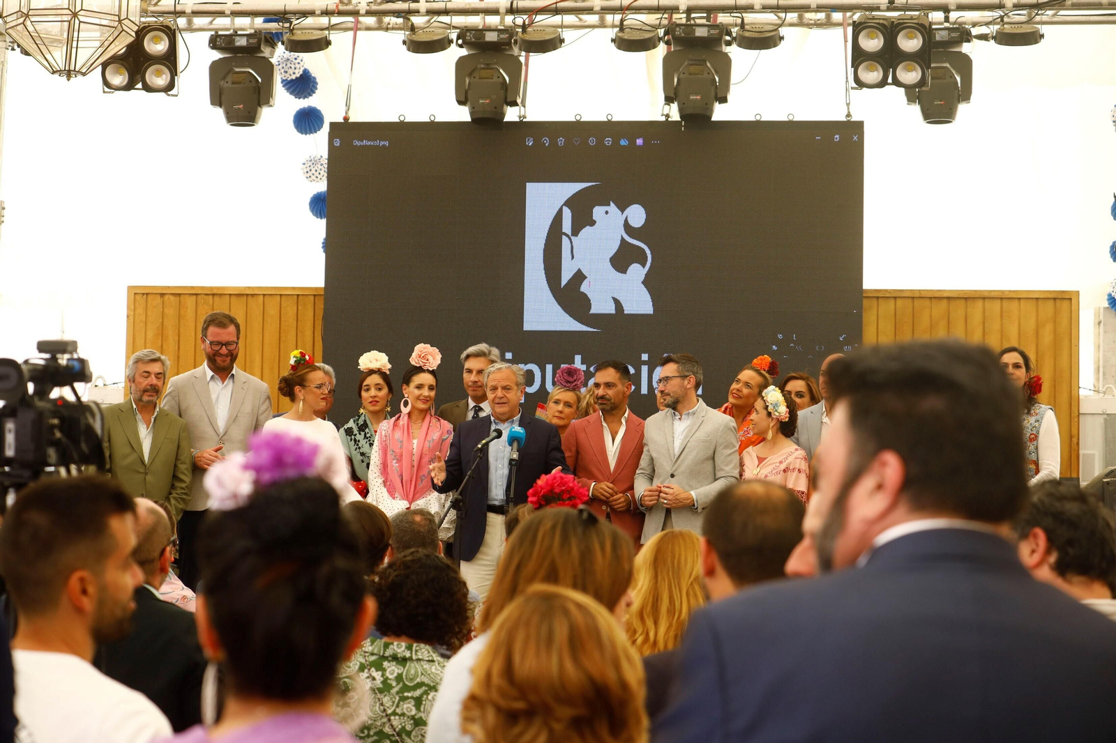 Las recepciones del miércoles de la Feria de Córdoba, en imágenes