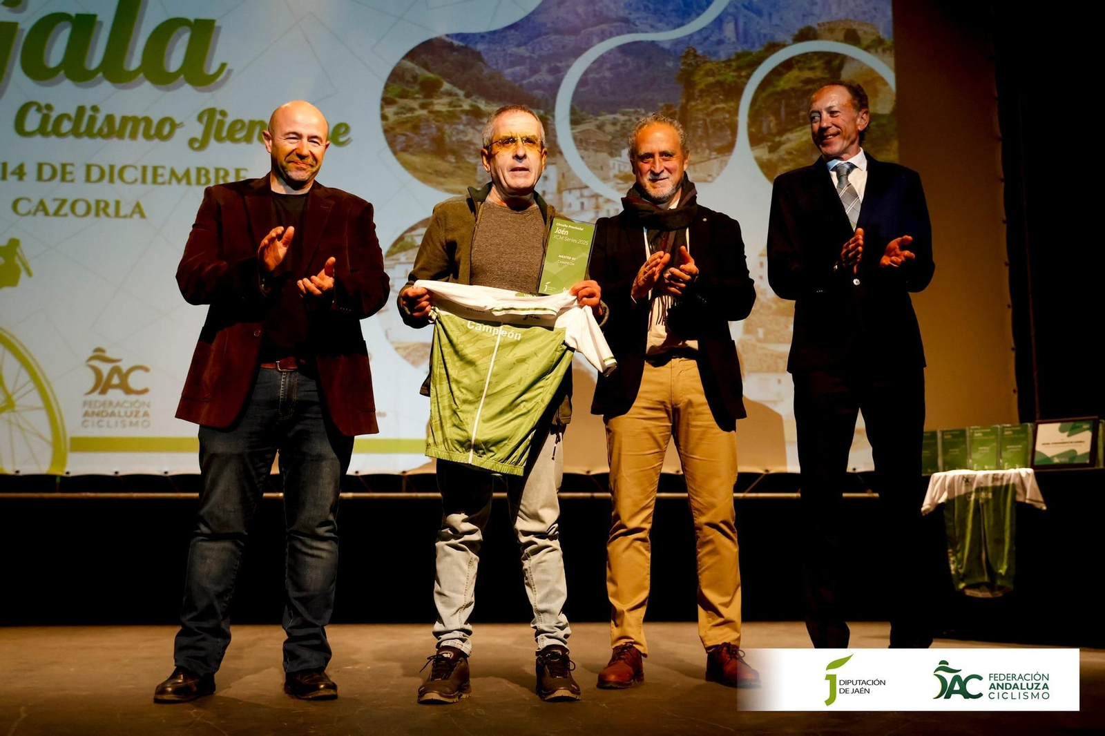 En imágenes: Cazorla, escenario de la Gala del ciclismo jiennense 2025