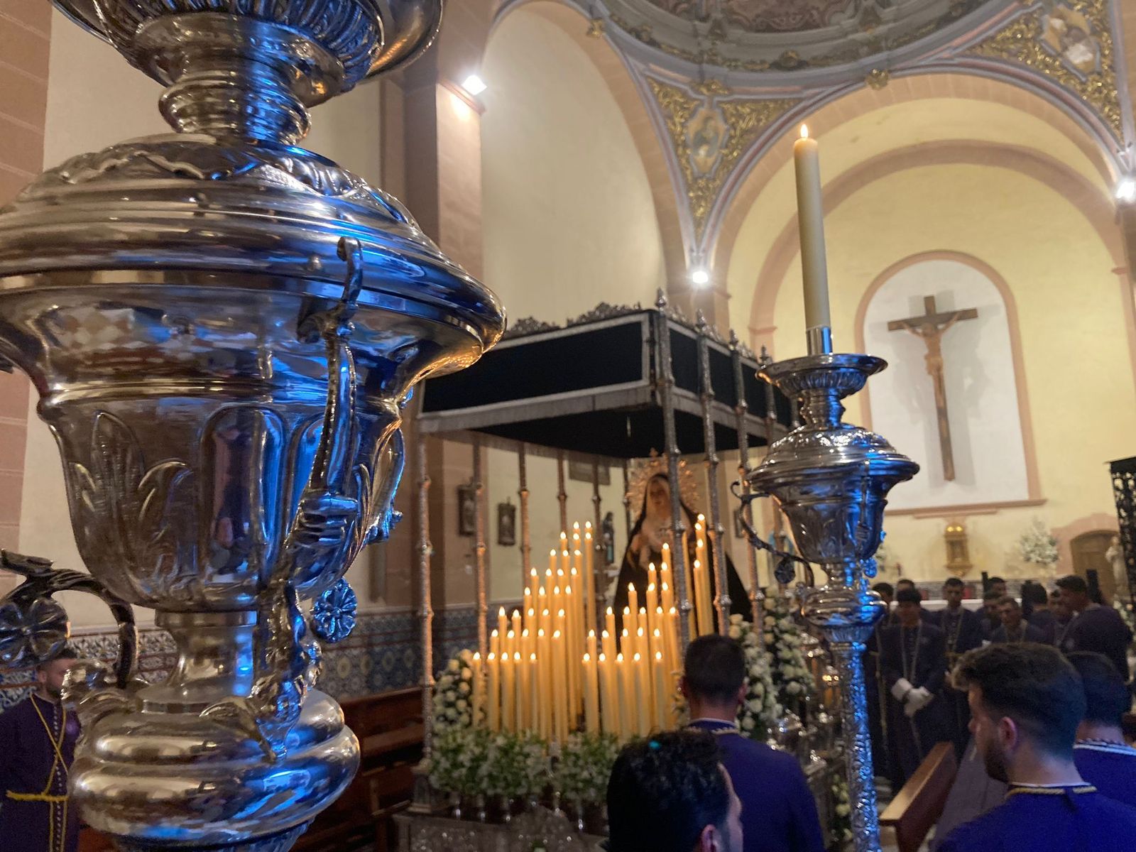 Martes Santo en Montoro: La Vera Cruz, el Imperio Romano y la Flagelación, en imágenes