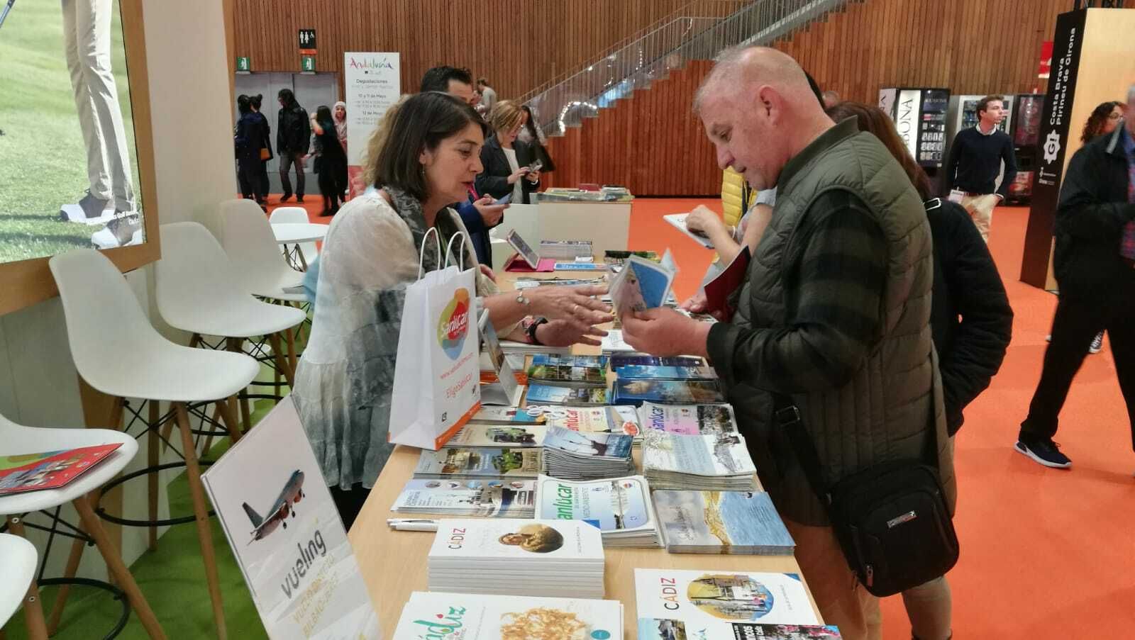 Expositor del que ha formado parte Chiclana en la feria de Bilbao.