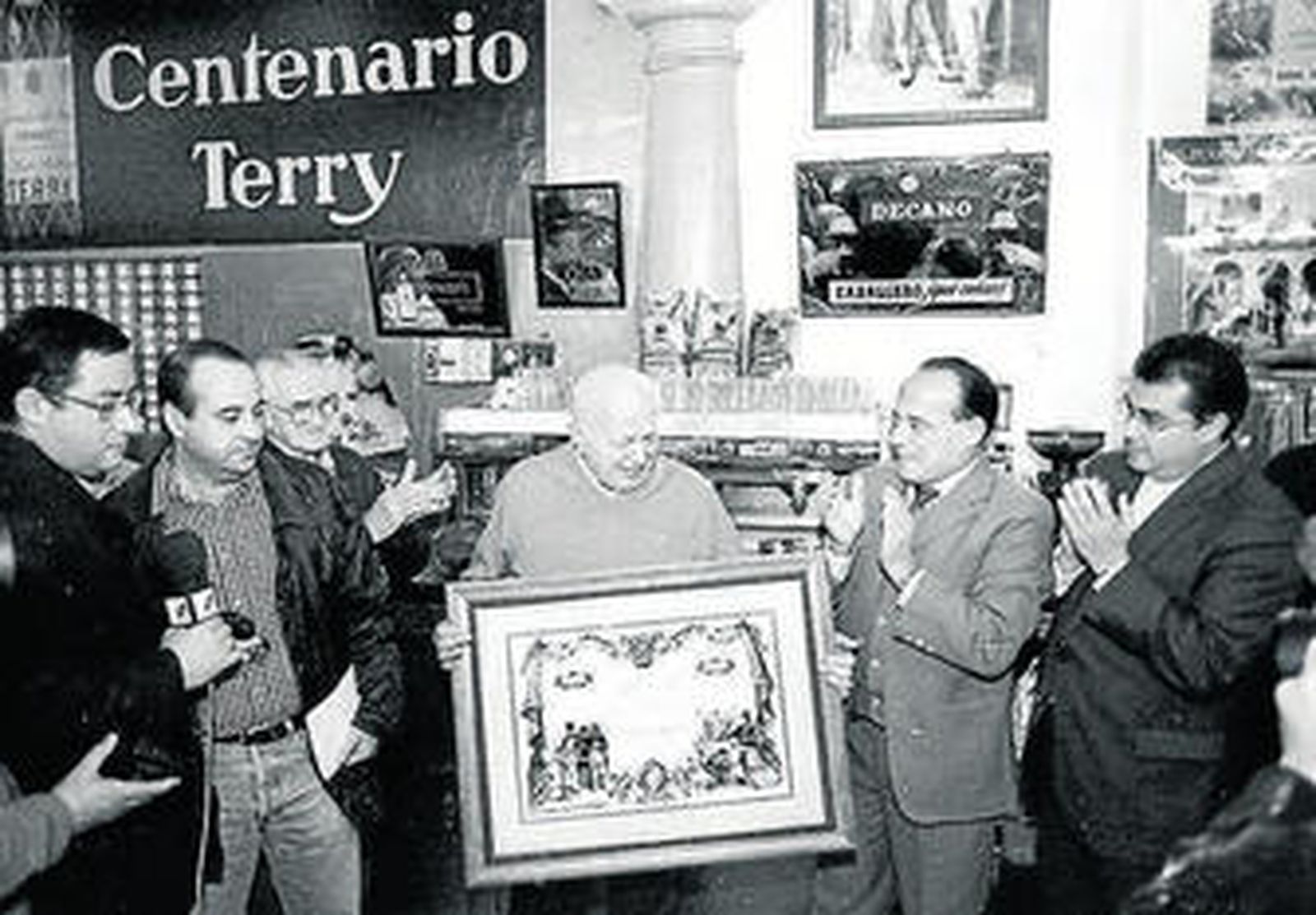 Vicente Sordo recibió en 2002 el Diploma de Patrimonio.
