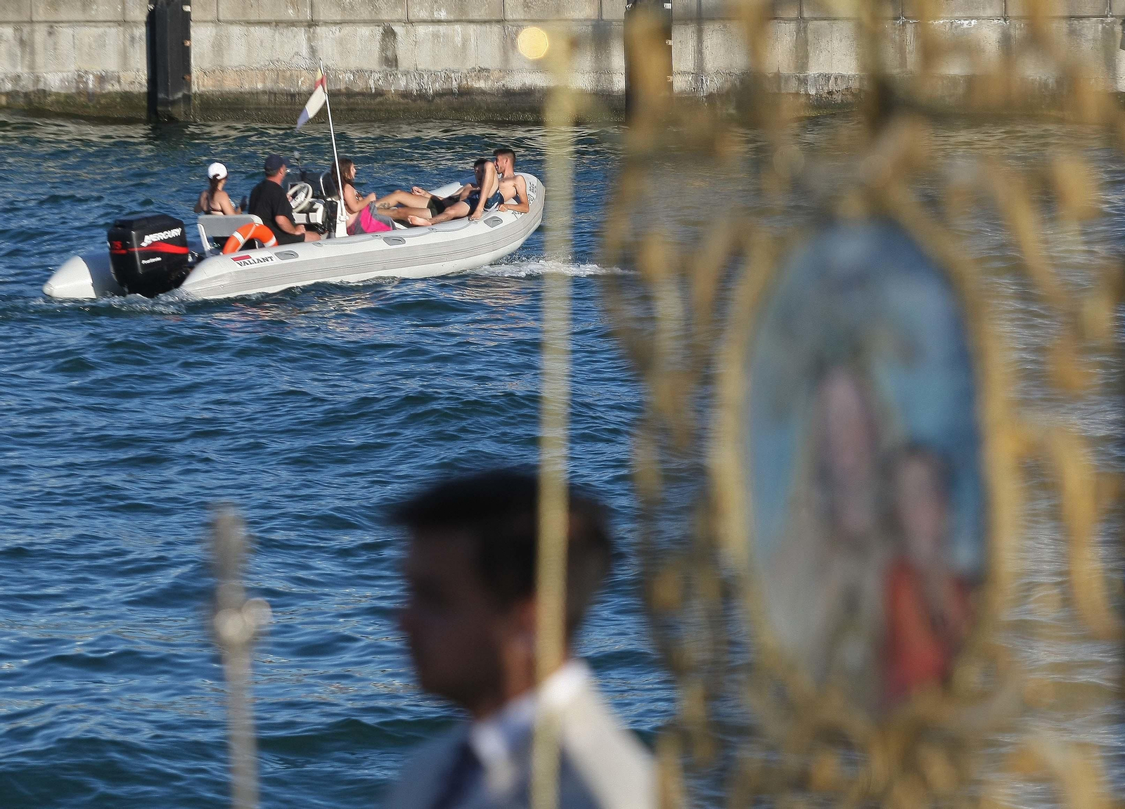 Imágenes de la Virgen del Carmen en Algeciras