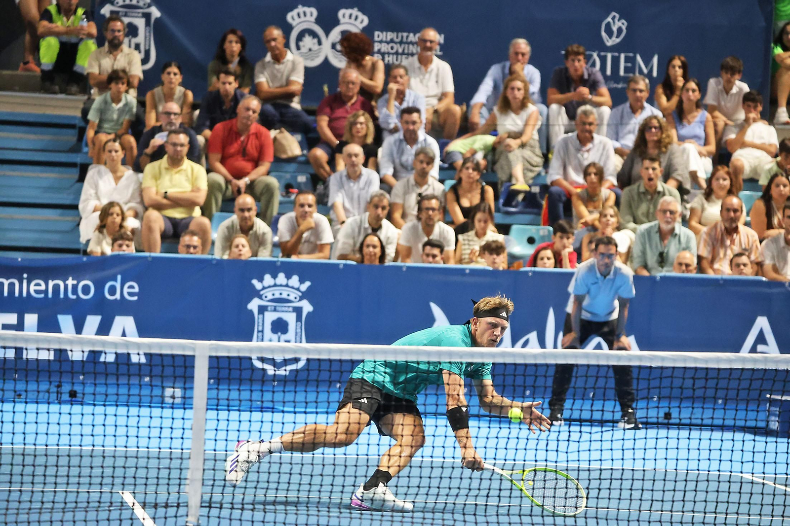 Imágenes de la final masculina de la Copa del Rey de tenis entre Daniil Medvedev y Alejandro Davidovich