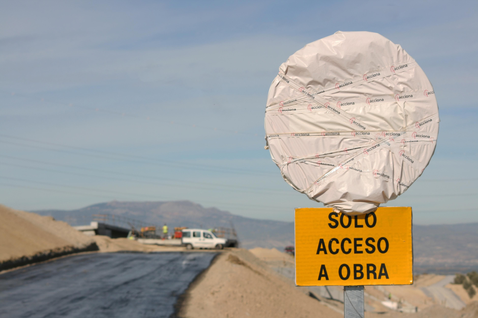 Fotos de la recta final de las obras de la Segunda Circunvalación de Granada