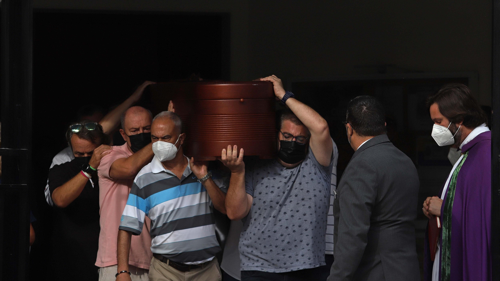 Fotos del último adiós a Juan Antonio García León en Algeciras